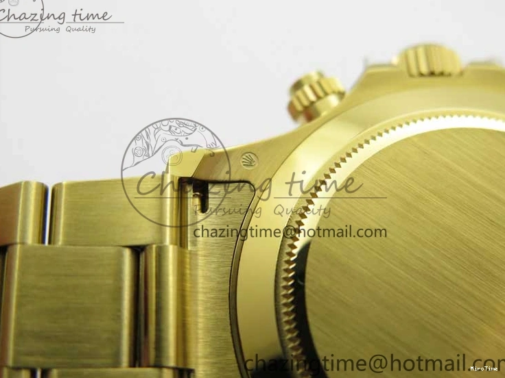 MiroTime 0302 Minimalist Daytona YG KKF 1:1 Best Edition 904L Steel Green Dial on YG Bracelet A 2451